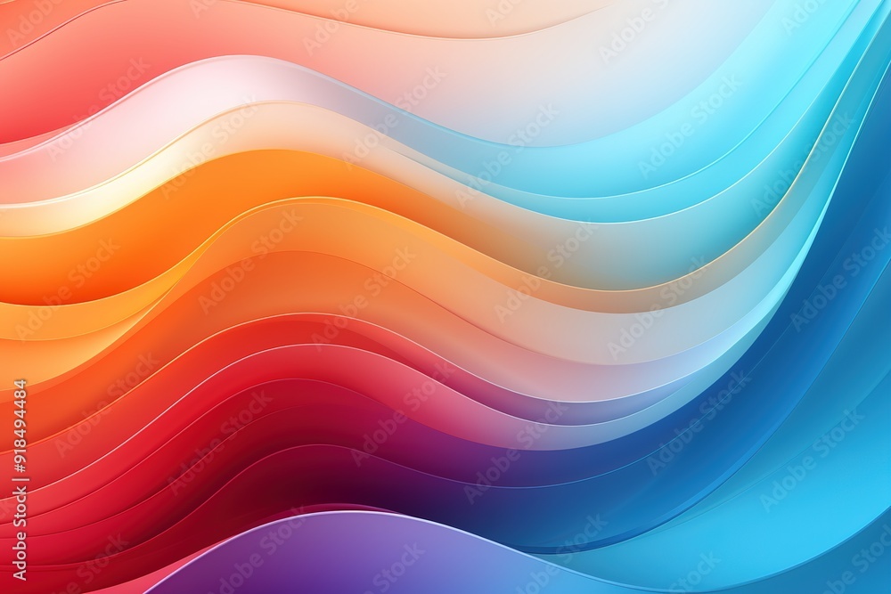 Abstract background with colorful wavy lines. Abstract background with colorful wavy lines.