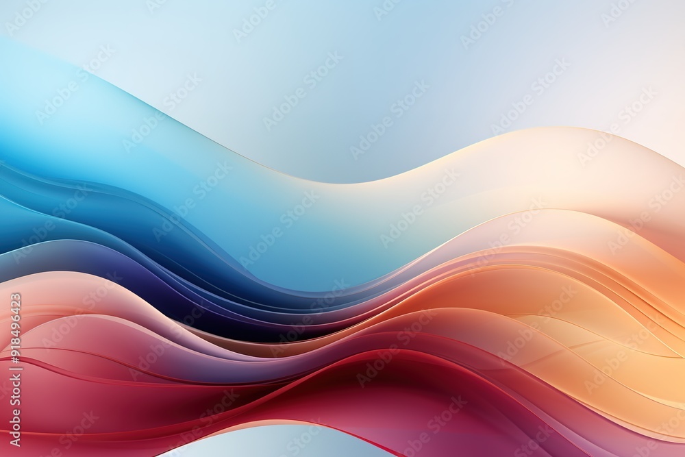 Abstract colorful waves background. Abstract colorful waves background.