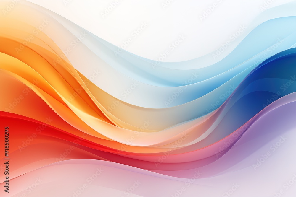 Abstract background with colorful wavy lines. Abstract background with colorful wavy lines.