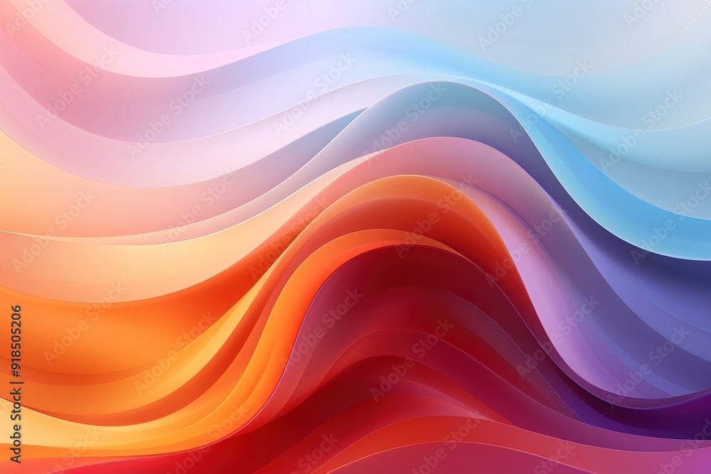 Abstract background with colorful wavy lines. Abstract background with colorful wavy lines.