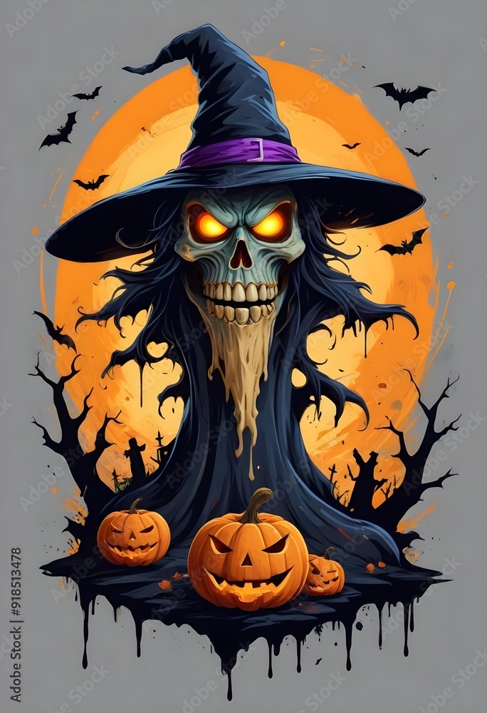 Halloween design vector for t-shirt design pumpkin Halloween design vector for t-shirt design pumpkin