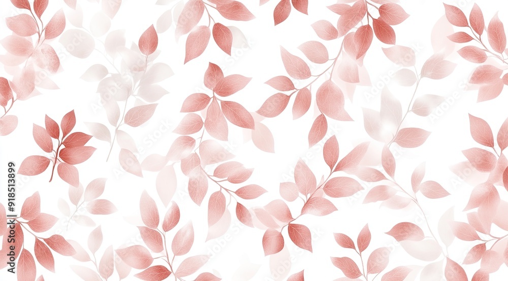 Soft pink and red leaves gently swirl through the air, creating a tranquil atmosphere with delicate lines and subtle colors Soft pink and red leaves gently swirl through the air, creating a tranquil atmosphere with delicate lines and subtle colors