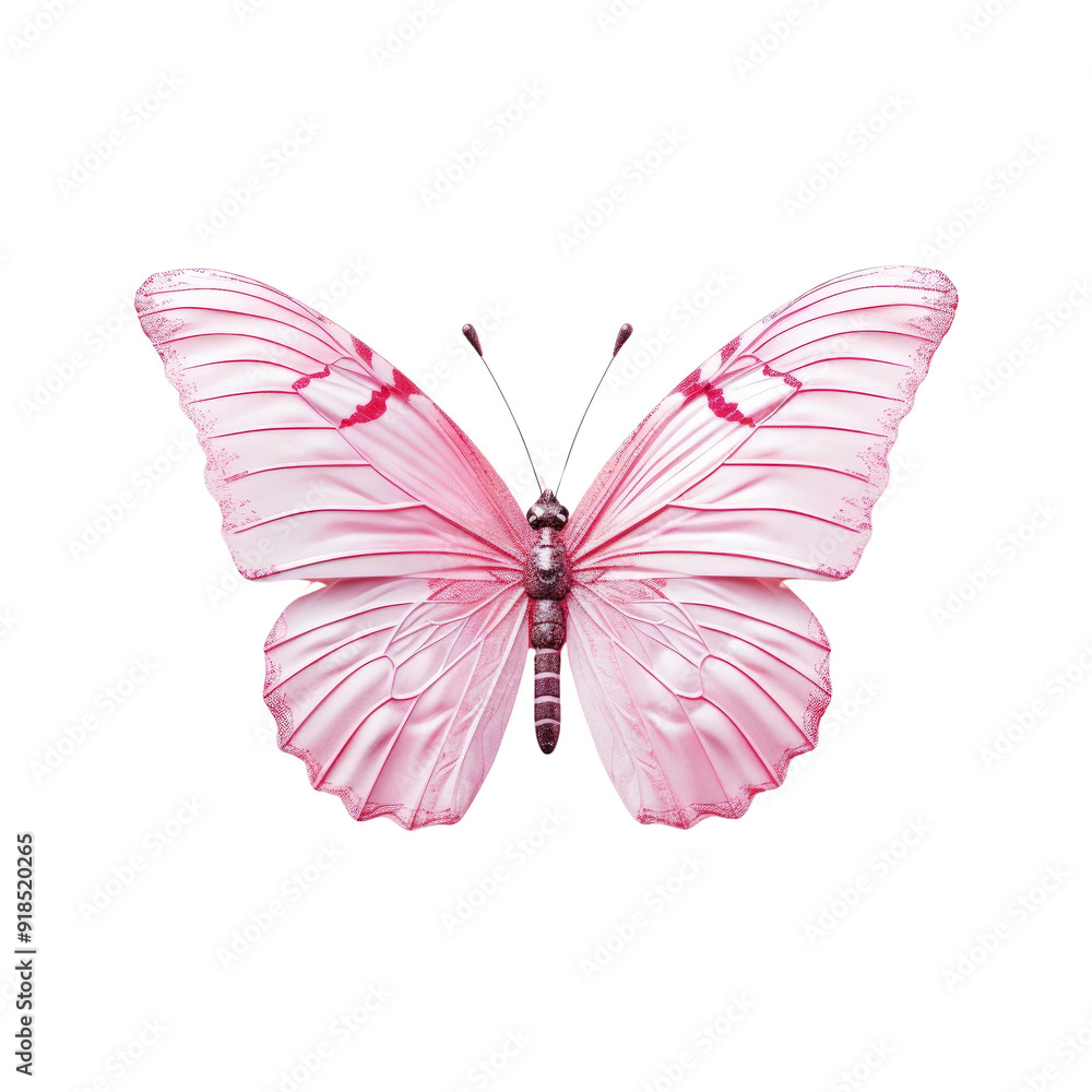 Pink butterfly with transparent background Pink butterfly with transparent background