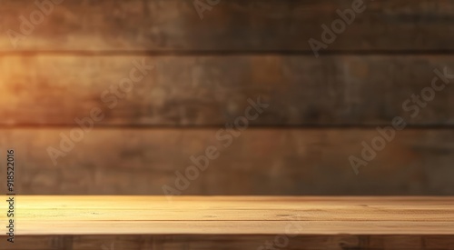 A simple wooden desk with a solitary model gear, lit by the warm glow of a hanging bulb, as the designer brainstorms the integration of this element into a new minimalist design