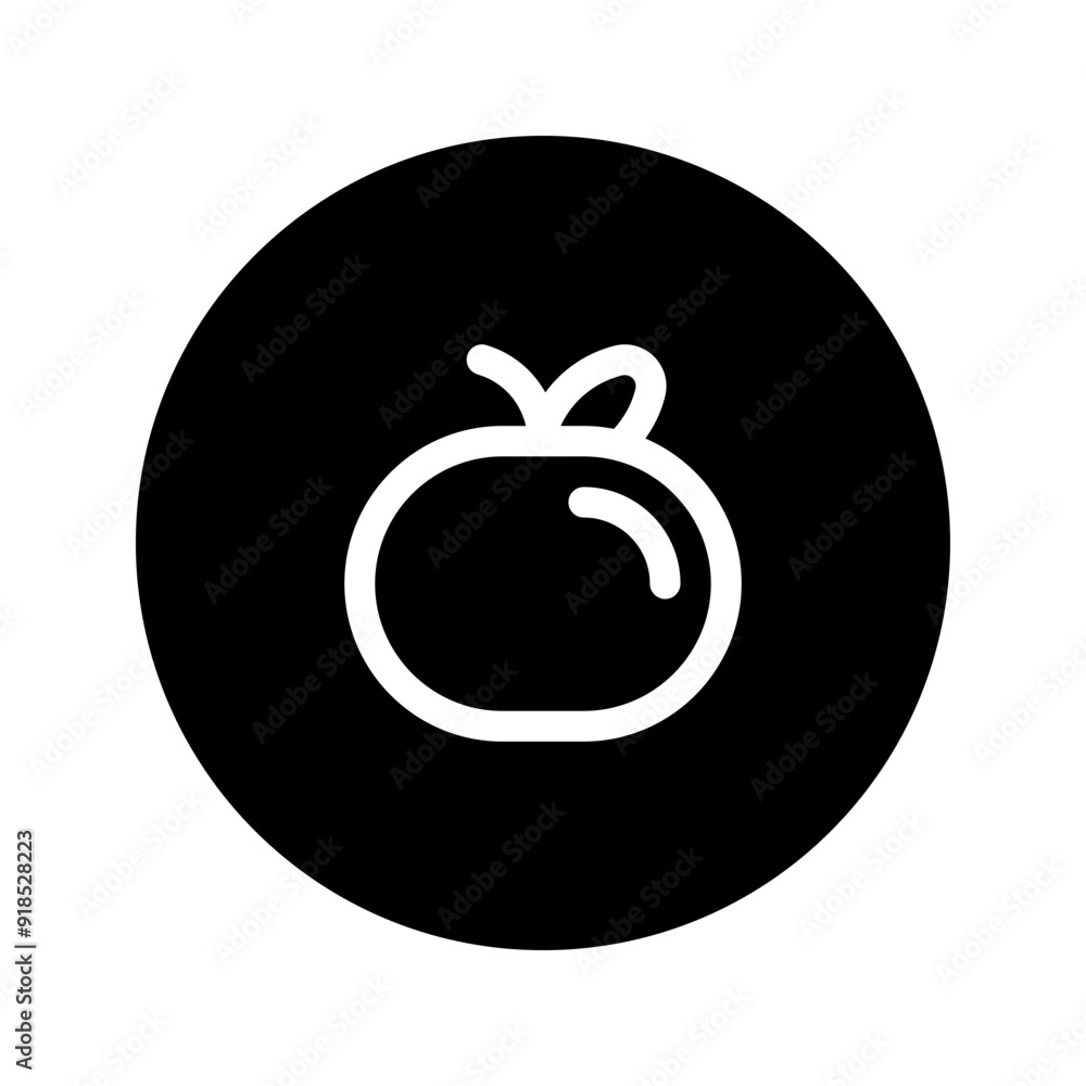 orange line circular icon orange line circular icon