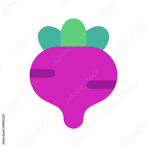 beetroot flat icon