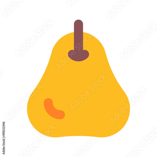 pear flat icon