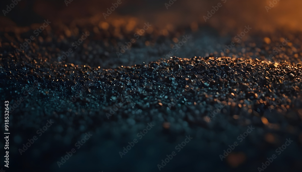 Closeup of pile of black coal shining in the dark Closeup of pile of black coal shining in the dark
