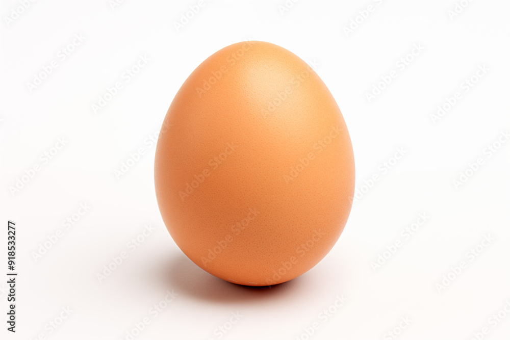 single egg on isolated white background single egg on isolated white background