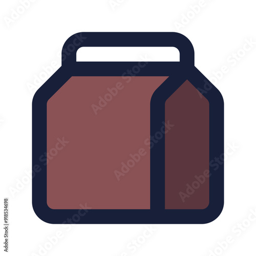 take away flat line icon