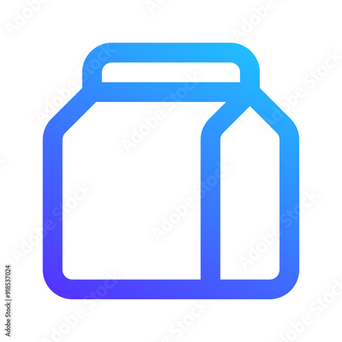 take away gradient icon