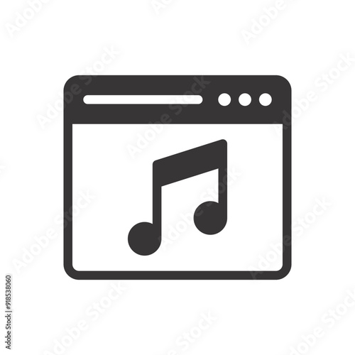 Web Music Icon