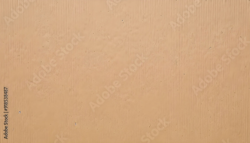 Brown corrugated cardboard forming a background texture