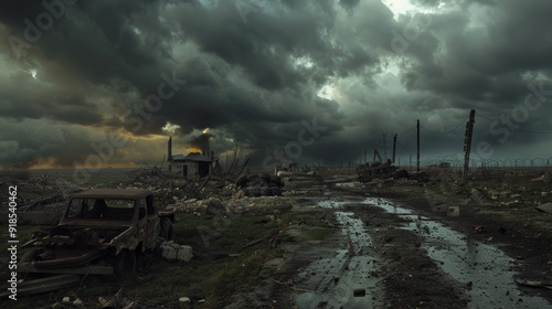 The World War 3 Landscape Pictures , The Middle East as Never Seen Like Before , Captured With Sony FX3 27-70mm , Quality Enhanced With Ai , For Journal & Social Media Use 