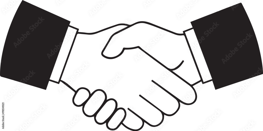 shake hands in a formal shake hands in a formal