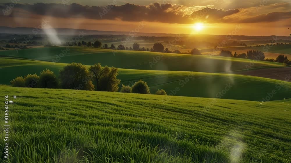 amazing view of the grassland in the afternoon, seamless looping 4k video animation background amazing view of the grassland in the afternoon, seamless looping 4k video animation background