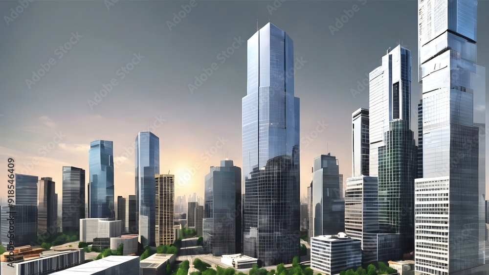 Obraz premium skyscrapers