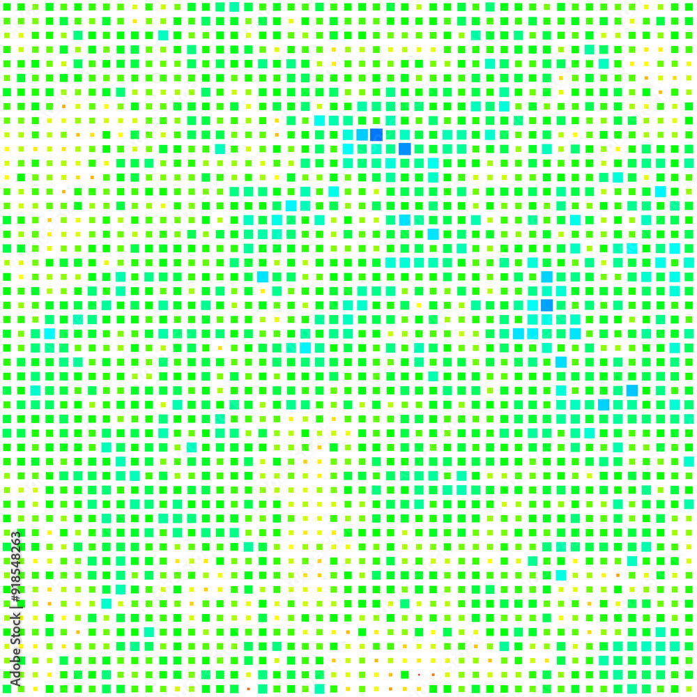array of color rectangles with perlin noise array of color rectangles with perlin noise
