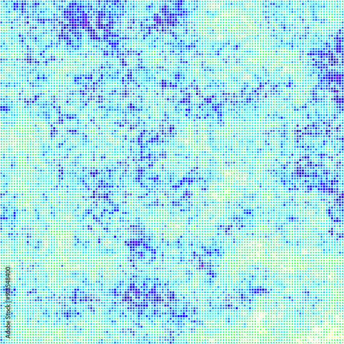abstract background squared dots with perlin noise