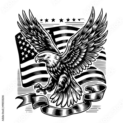 Eagle USA American flag svg png bundle, Eagle with Flag Svg & PNG Files, Patriotic Clipart Vector Image, 4th of July eagle t shirt SVG Sublimation Design, American flag Graphic, American Flag Eagle 
