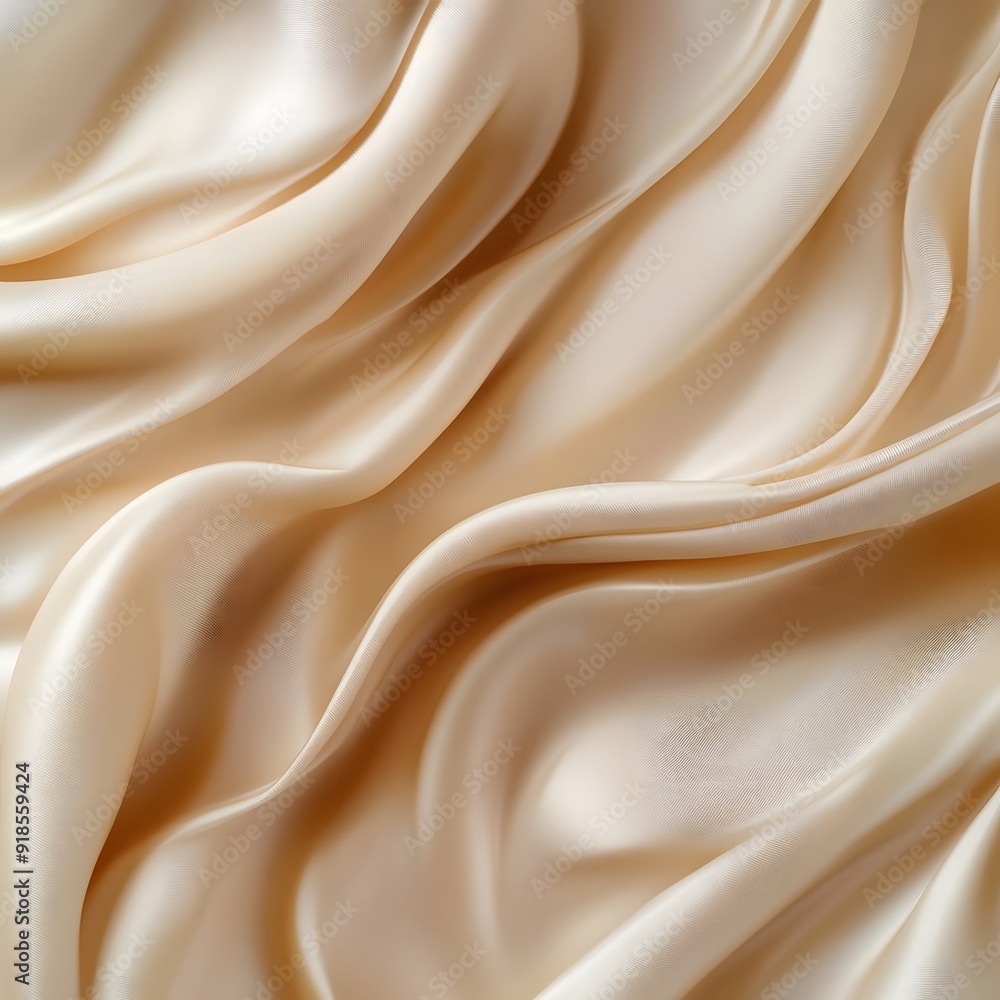 A detailed close-up of a soft, creamy beige substance spread across a surface, smooth texture cosmetic product background A detailed close-up of a soft, creamy beige substance spread across a surface, smooth texture cosmetic product background