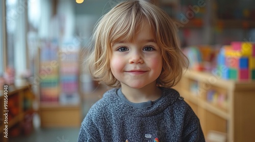 Preschool Reading Session: Children in Kindergarten Enjoying and Learning During Storytime, Generative AI