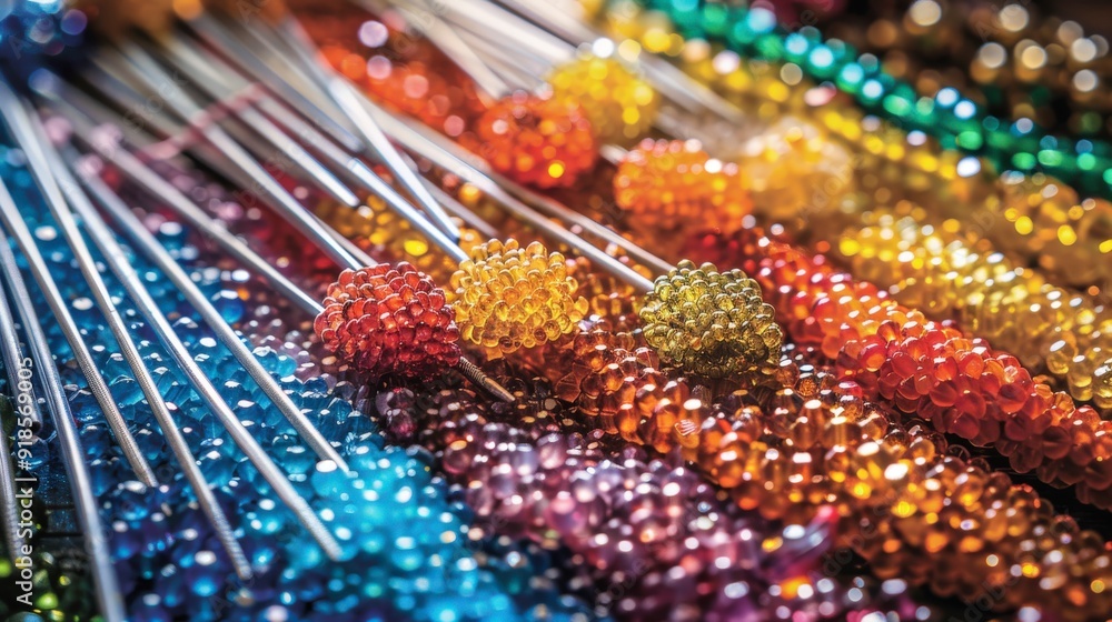 Crafting Beautiful Beaded Jewelry: Tools, Beads, Needles, Thread, and Finished Decor Pieces Crafting Beautiful Beaded Jewelry: Tools, Beads, Needles, Thread, and Finished Decor Pieces