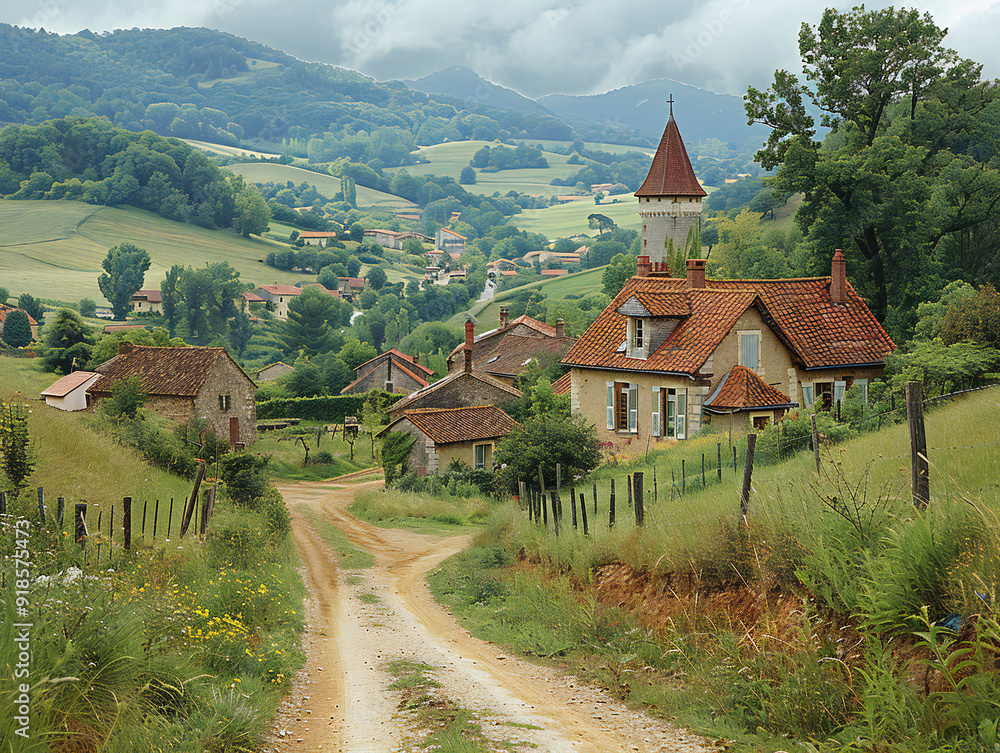 Fototapeta premium The Route Napoléon