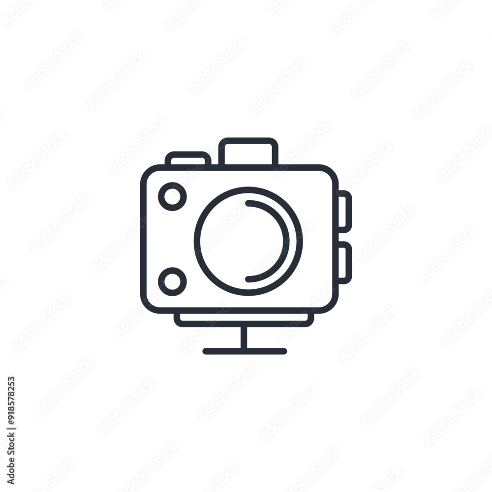 camera icon. vector.Editable stroke.linear style sign for use web design,logo.Symbol illustration. camera icon. vector.Editable stroke.linear style sign for use web design,logo.Symbol illustration.