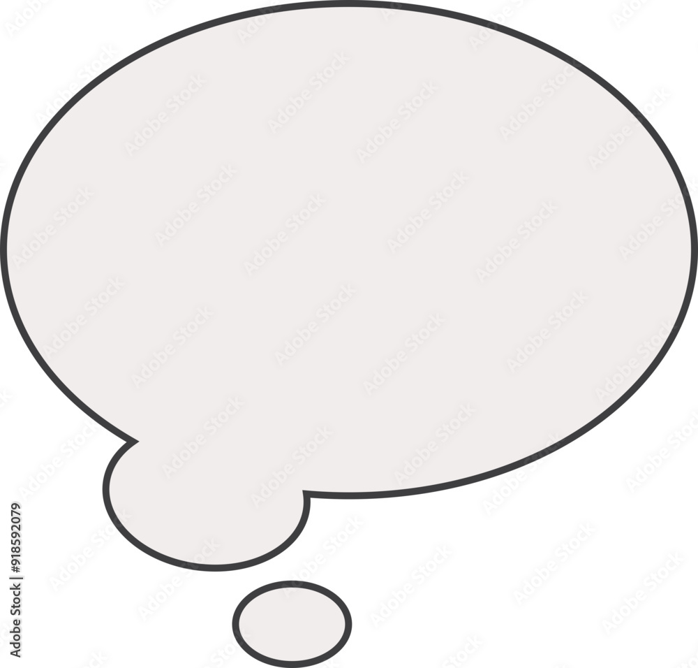 Speech bubble blank template pop up style illustration Speech bubble blank template pop up style illustration