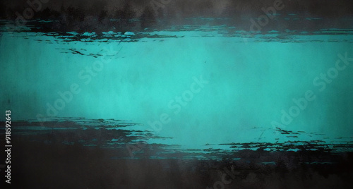 Wallpaper Mural dark blue background texture with black vignette in old vintage grunge textured border design dark elegant teal color wall with light spotlight center	 Torontodigital.ca