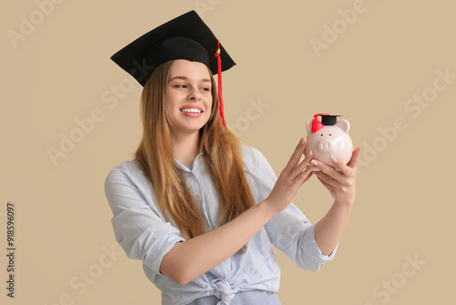Female student in graduatio...