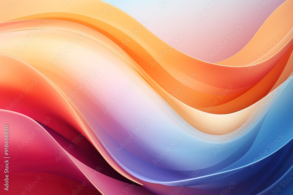 Abstract colorful wavy background with vibrant shades. Abstract colorful wavy background with vibrant shades.