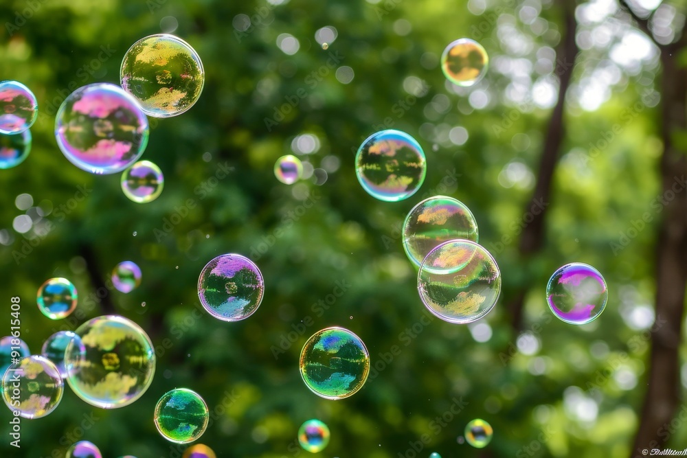 bunch of bubbles floating in the air, Soap bubbles Iridescent bubbles floating in the air bunch of bubbles floating in the air, Soap bubbles Iridescent bubbles floating in the air
