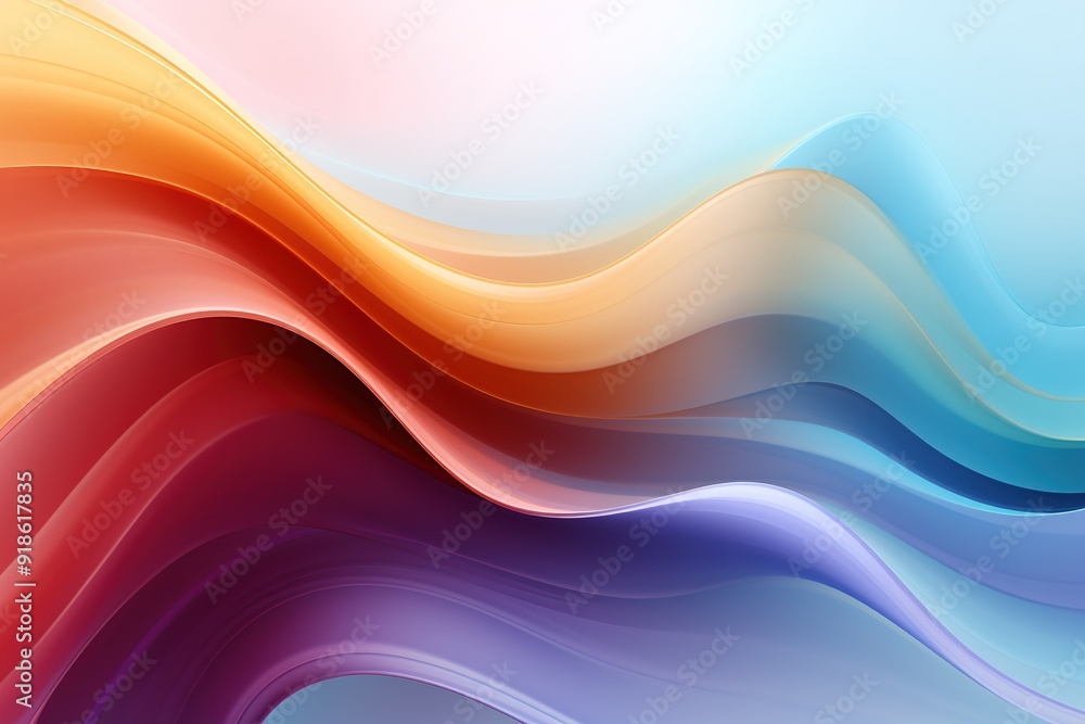 Abstract wavy background with gradient colors. Abstract wavy background with gradient colors.