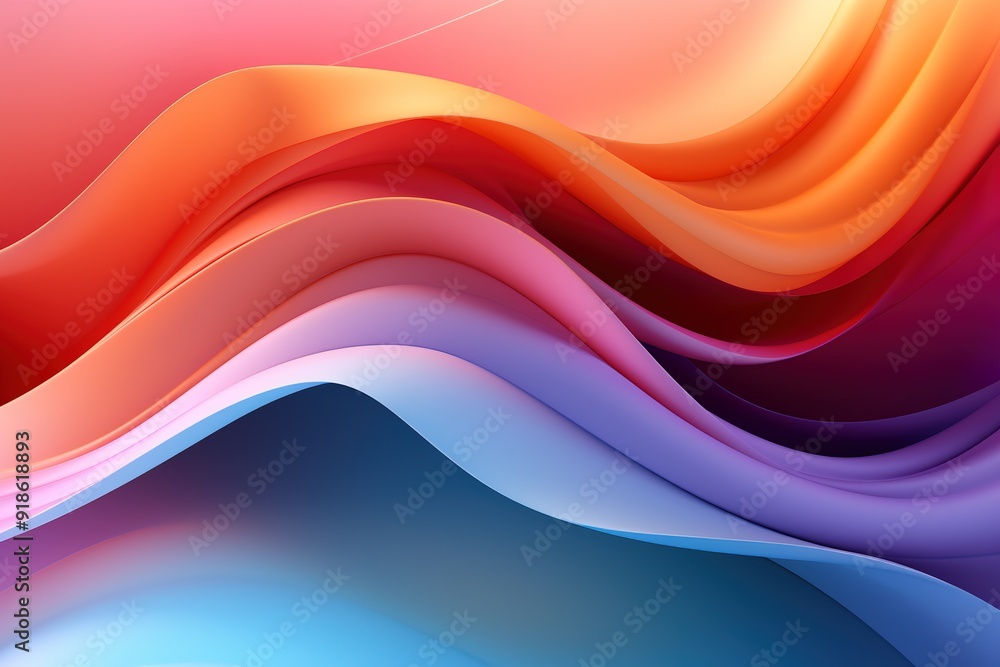 Abstract wavy background with vibrant colors. Abstract wavy background with vibrant colors.
