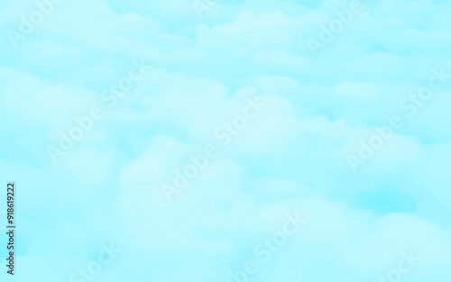 Cloudscape background vector illustration realistic wallpaper atmosphere beautiful blue skies climate daylight deep environment summer spring space moisture nature overcast peace puffy