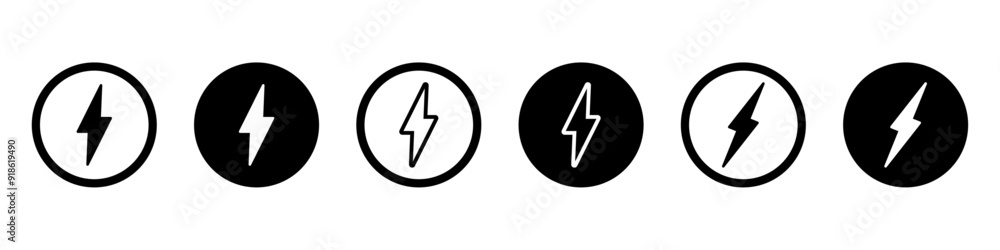 power icon flash thunder lightning bolt icon electric power symbol energy outline stoke style vector icon charging flash battery charger logotype voltage electronic concept graphic design power icon flash thunder lightning bolt icon electric power symbol energy outline stoke style vector icon charging flash battery charger logotype voltage electronic concept graphic design