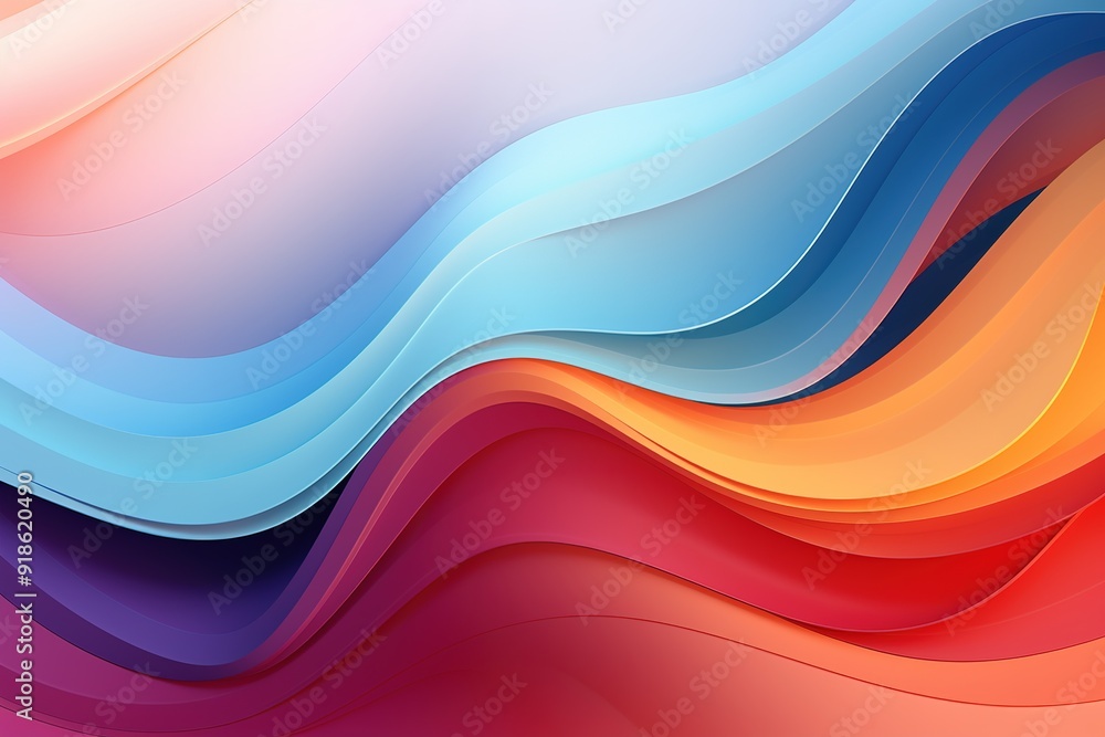 Abstract wavy background with vibrant colors. Abstract wavy background with vibrant colors.