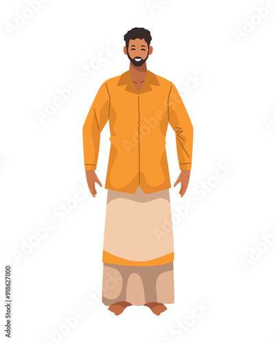 man indian traditional costume