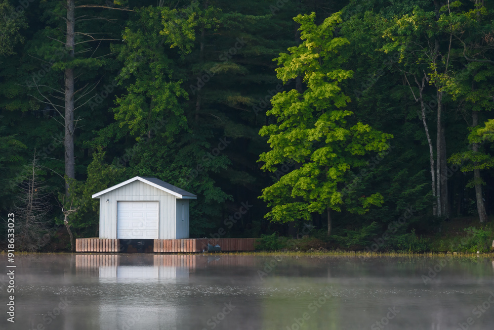 Obraz premium Boat house