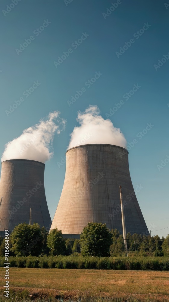 Nuclear Power Plant And Cooling System Nuclear Power Plant And Cooling System