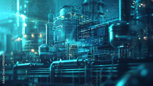 A digital interface optimizing production schedules, highlighting technology's role in enhancing manufacturing efficiency.