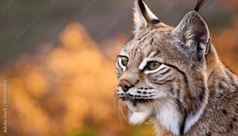 Fototapeta premium Close-Up of a Bobcat