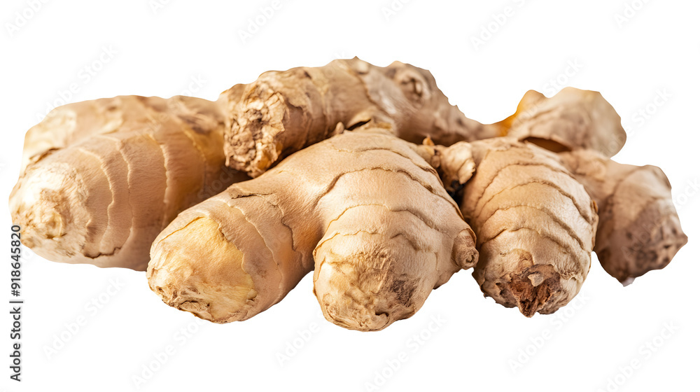 Ginger isolated on a transparent background Ginger isolated on a transparent background