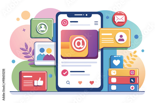 A guide on developing a social media marketing strategy, featuring an Instagram Live video session for interactive learning.