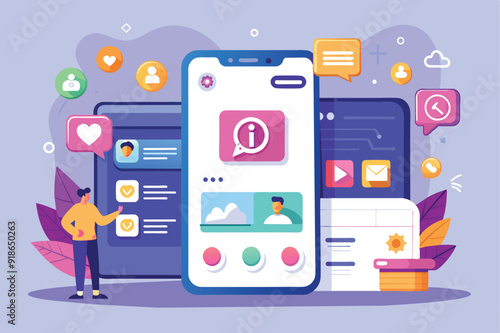 A guide on developing a social media marketing strategy, featuring an Instagram Live video session for interactive learning.