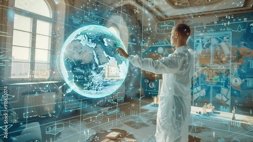 working on a futuristic dig...