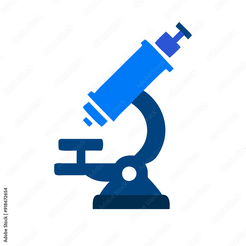 microscope isolated on white microscope isolated on white