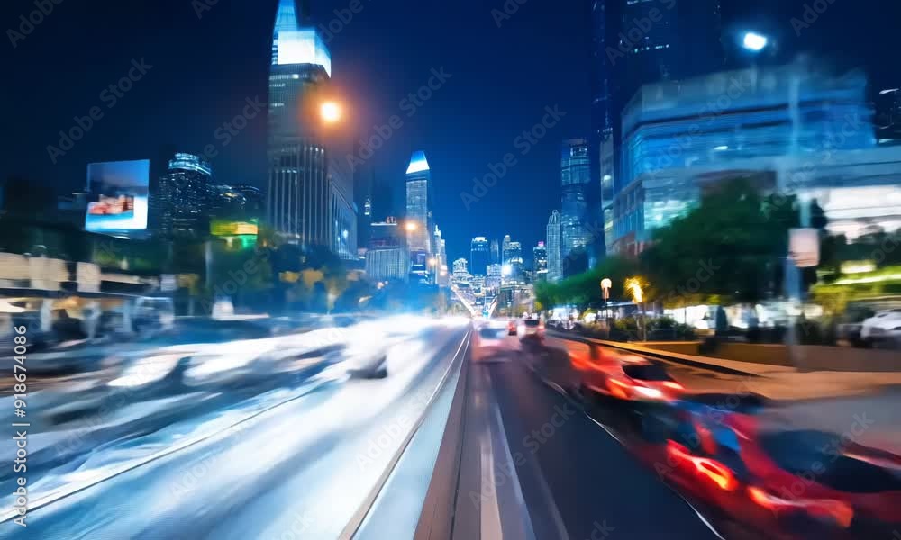 Urban Nightlife Motion Urban Nightlife Motion